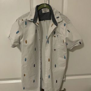 Free planet surfboard button down